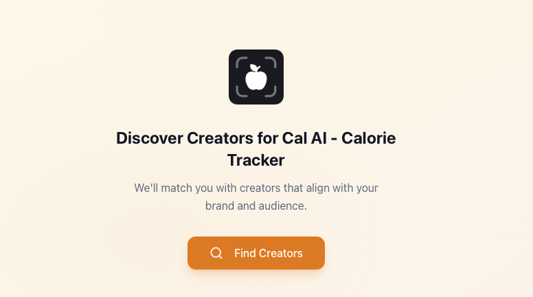 Add website interface showing connected brands